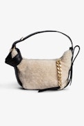 Le Cecilia XS Shearling Bag - Women's Le Cecilia small bag in black shearling