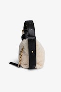 Le Cecilia XS Shearling Bag - Women's Le Cecilia small bag in black shearling