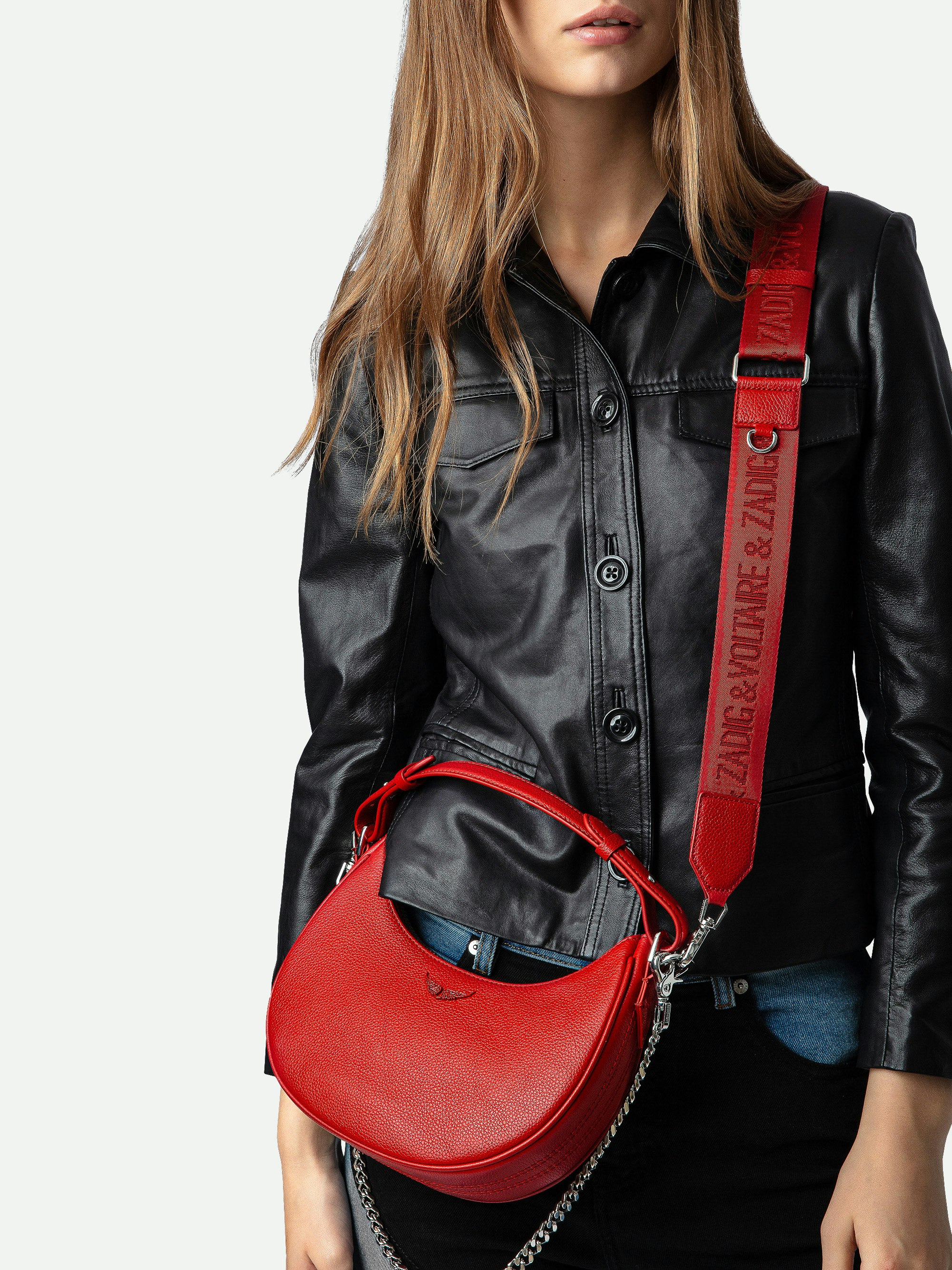 Moonrock bag mini bag red women | Zadig&Voltaire