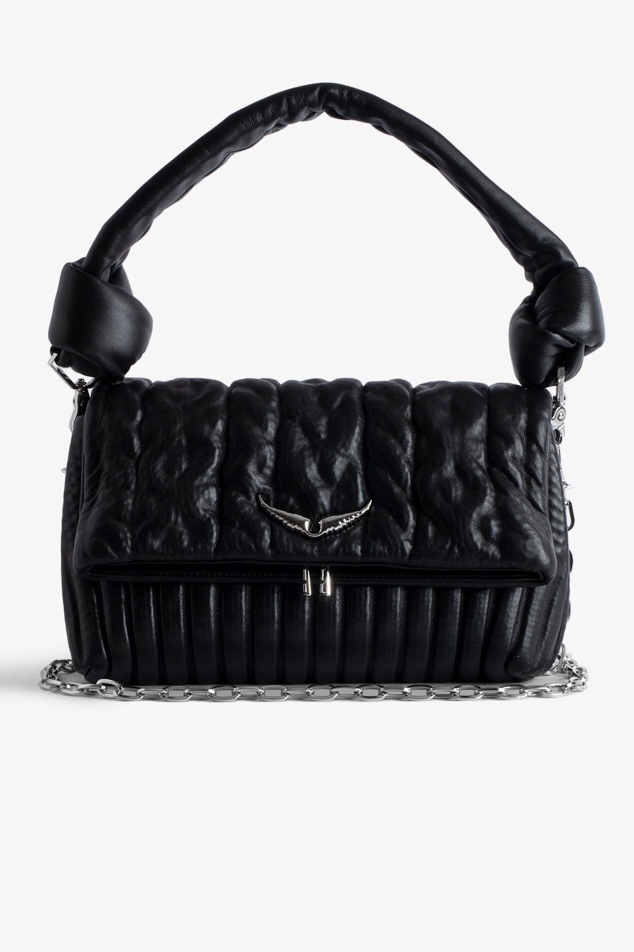 ZADIG&VOLTAIRE Rocky Eternal Bag Knit Shadow