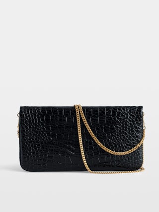Rock Goossens Embossed Clutch - Zadig&Voltaire has called upon the expertise of the art house GOOSSENS to highlight its emblematic wings on its iconic bag: the ROCK clutch.
