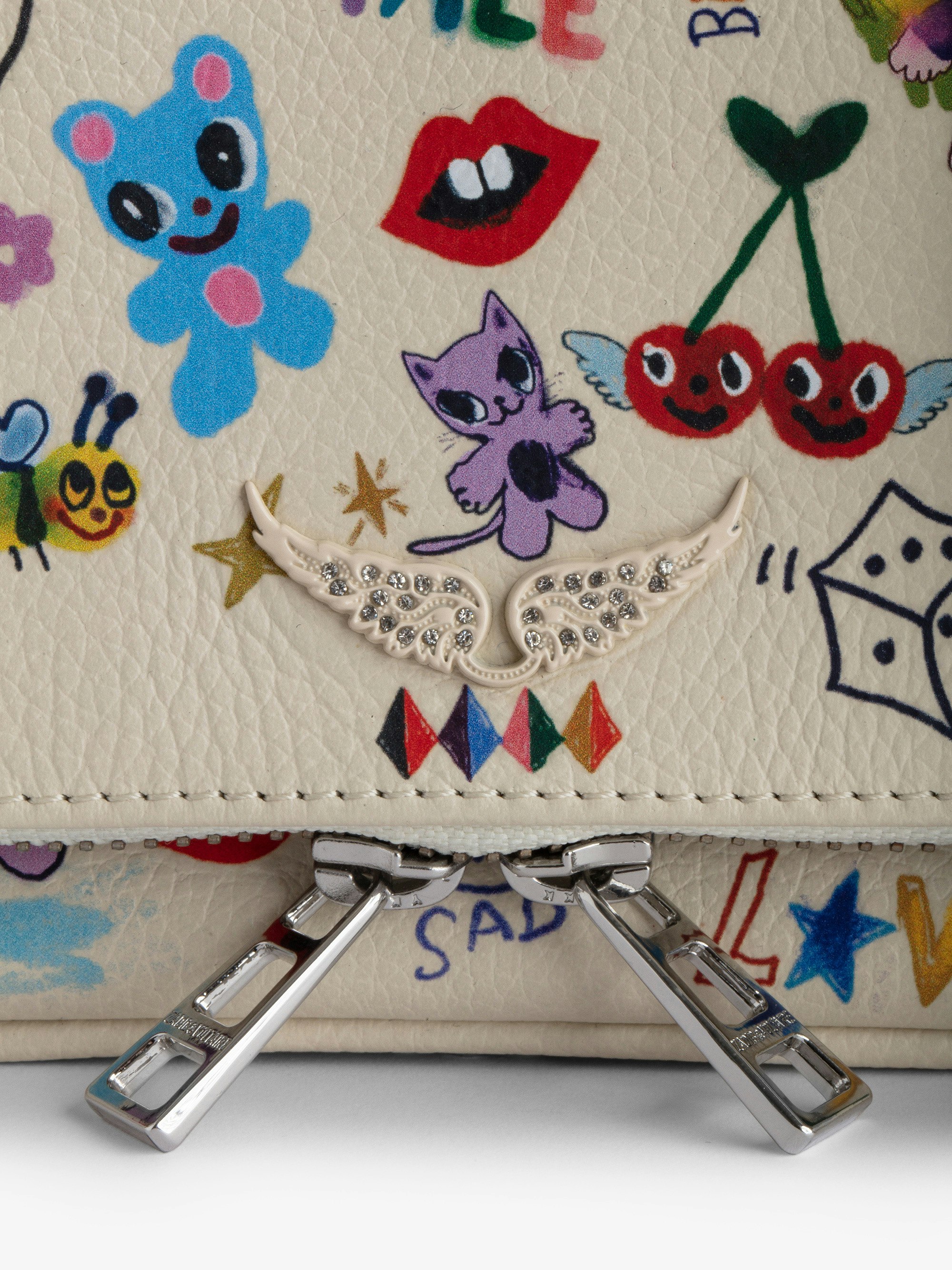 Pochette Rock Nano mini bag white women | Zadig&Voltaire