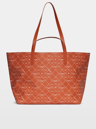 Z Shopper XL Monogram Bag - Z XL monogram shopper bag in coated canvas with double handles and interior pocket.