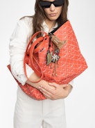 Z Shopper XL Monogram Bag - Z XL monogram shopper bag in coated canvas with double handles and interior pocket.