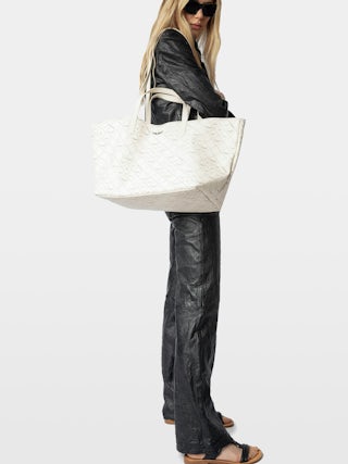 Sac Z Shopper XL Monogram - Sac cabas en toile monogramme, à doubles anses et signature ailes.