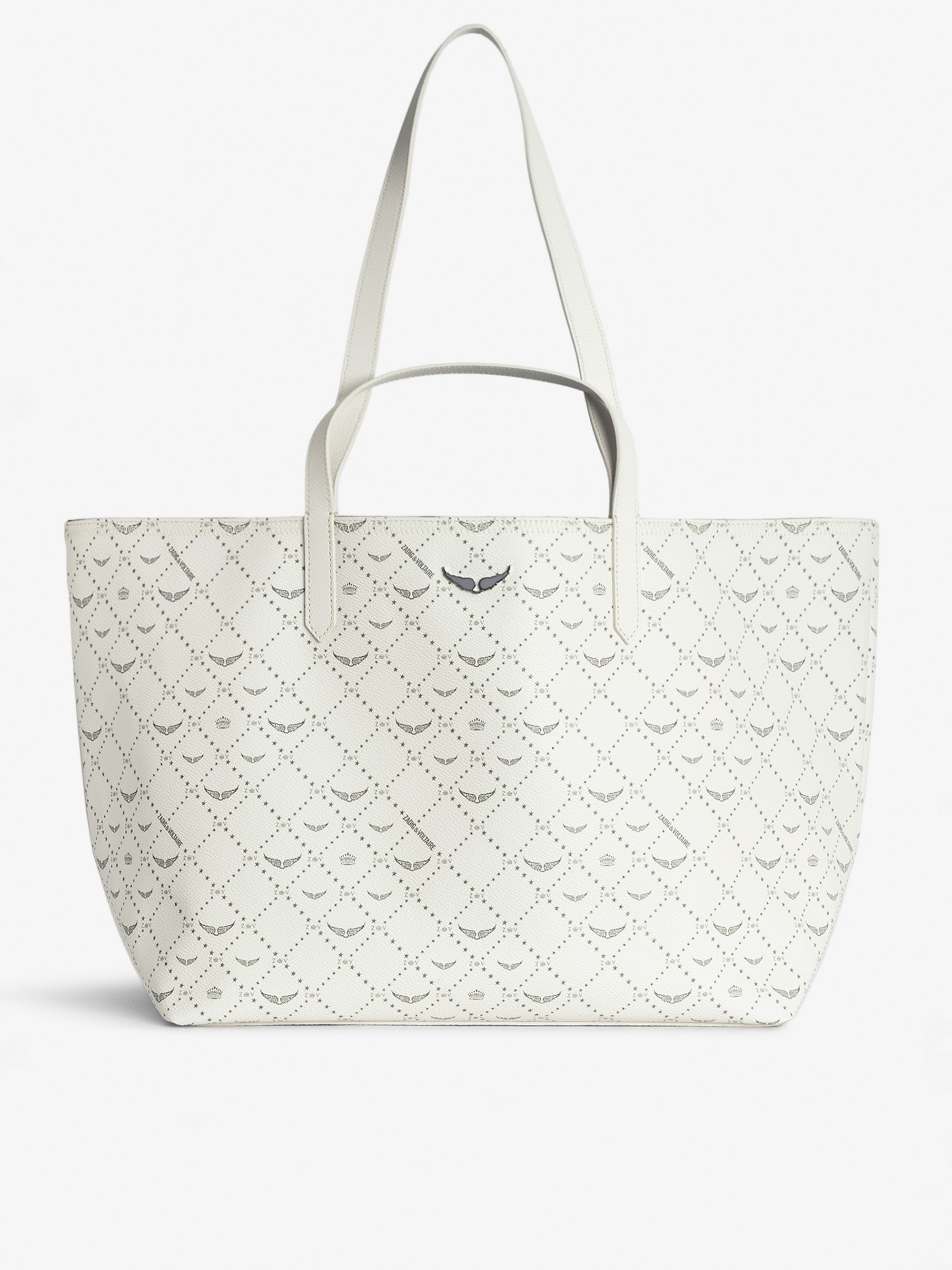 Z Shopper XL Monogram Bag - Monogram canvas tote bag with double handles and signature wings.