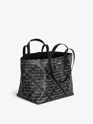 Z Shopper XL Monogram Bag - Monogram canvas tote bag with double handles and signature wings.