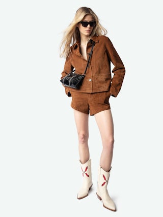 Sac Sunny Mood Vintage Patent - Sac en cuir vernis effet vintage à charm médaillon et signatures ailes.