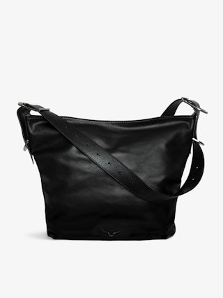 Jane Hobo Bag - Laid-back elegance with a rock ‘n’ roll twist. The Jane hobo bag blends soft, slouchy leather with signature edgy details, featuring the iconic debossed wings on the front for a bold statement. Designed for versatility, its adjustable strap lets you wear it your way—crossbody, shoulder, or effortlessly in hand. An everyday essential, always with an attitude.