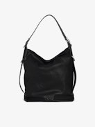 Sac Jane Hobo - Sac Hobo en cuir, à hanse ajustable et signature ailes débossées.