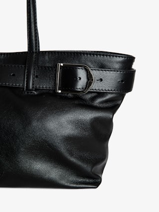 Jane Shopper Bag - Leather shopper bag with embossed wing signatures.