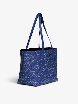 Z Shopper Monogram Bag - Z Shopper Monogram bag in coated canvas with monogram print.