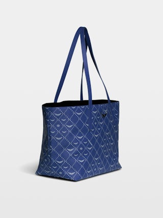 Z Shopper Monogram Bag - Z Shopper Monogram bag in coated canvas with monogram print.