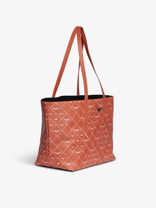 Z Shopper Monogram Bag - Z monogram shopper bag in coated canvas with monogram print.