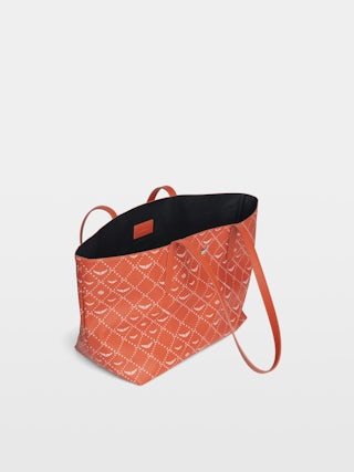 Z Shopper Monogram Bag - Z monogram shopper bag in coated canvas with monogram print.