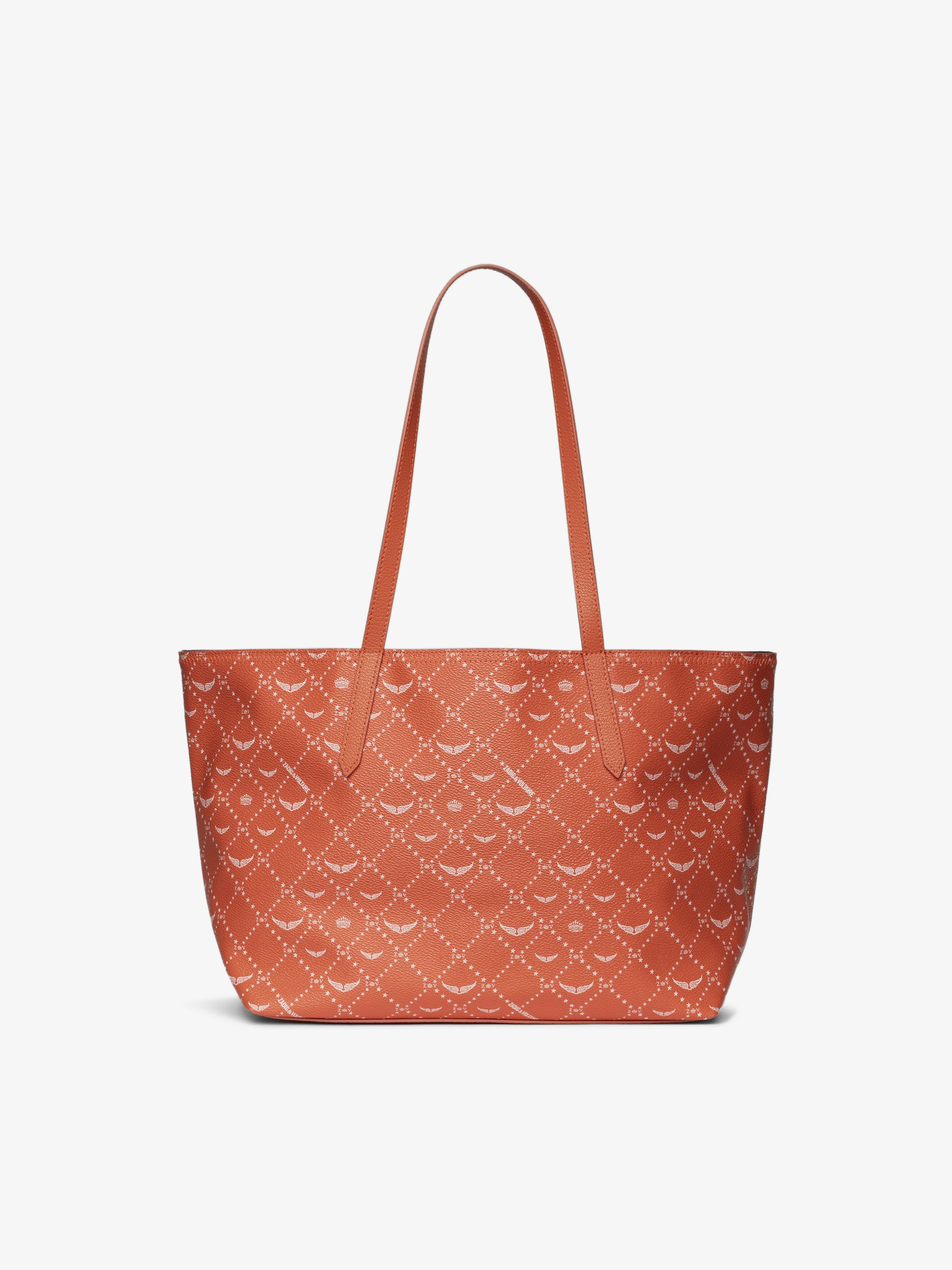 Orange Z Shopper Monogram Bag | Zadig&Voltaire