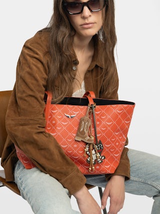 Z Shopper Monogram Bag - Z monogram shopper bag in coated canvas with monogram print.