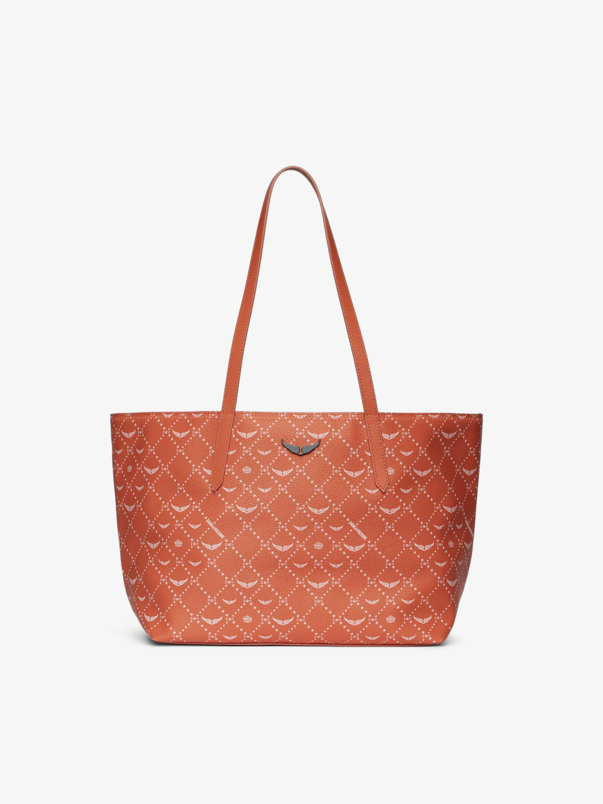 Z Shopper Monogram Bag - Z monogram shopper bag in coated canvas with monogram print.