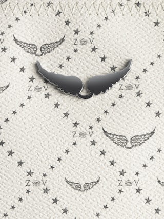 Z Shopper Monogram Bag - Monogram canvas tote bag with signature wings.