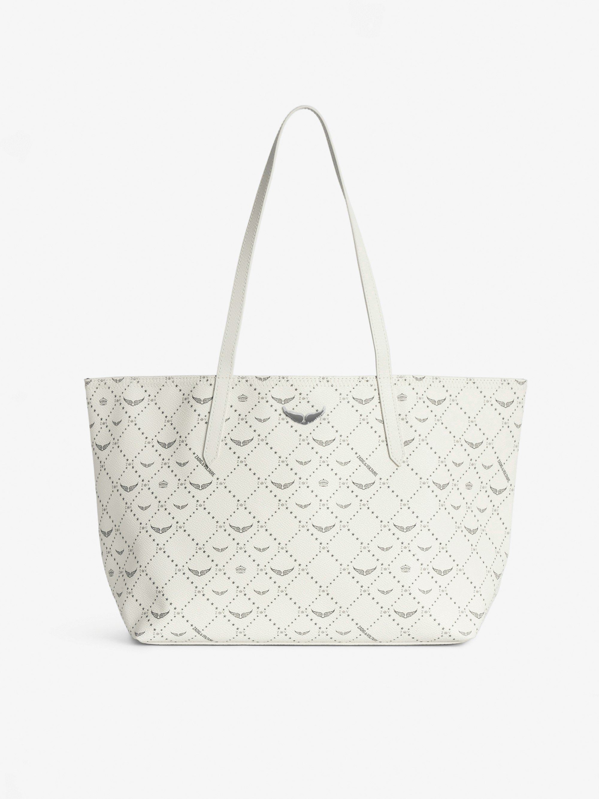 Z Shopper Monogram Bag - Monogram canvas tote bag with signature wings.