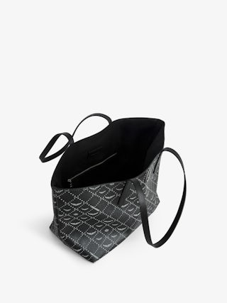 Z Shopper Monogram Bag - Monogram canvas tote bag with signature wings.