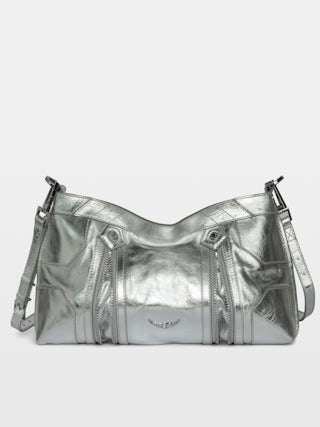 Sac Sunny Moody Vintage Metal - Sac en cuir métallisé, à bandoulière ajustable et signature ailes.