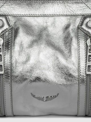 Sac Sunny Moody Vintage Metal - Sac en cuir métallisé, à bandoulière ajustable et signature ailes.