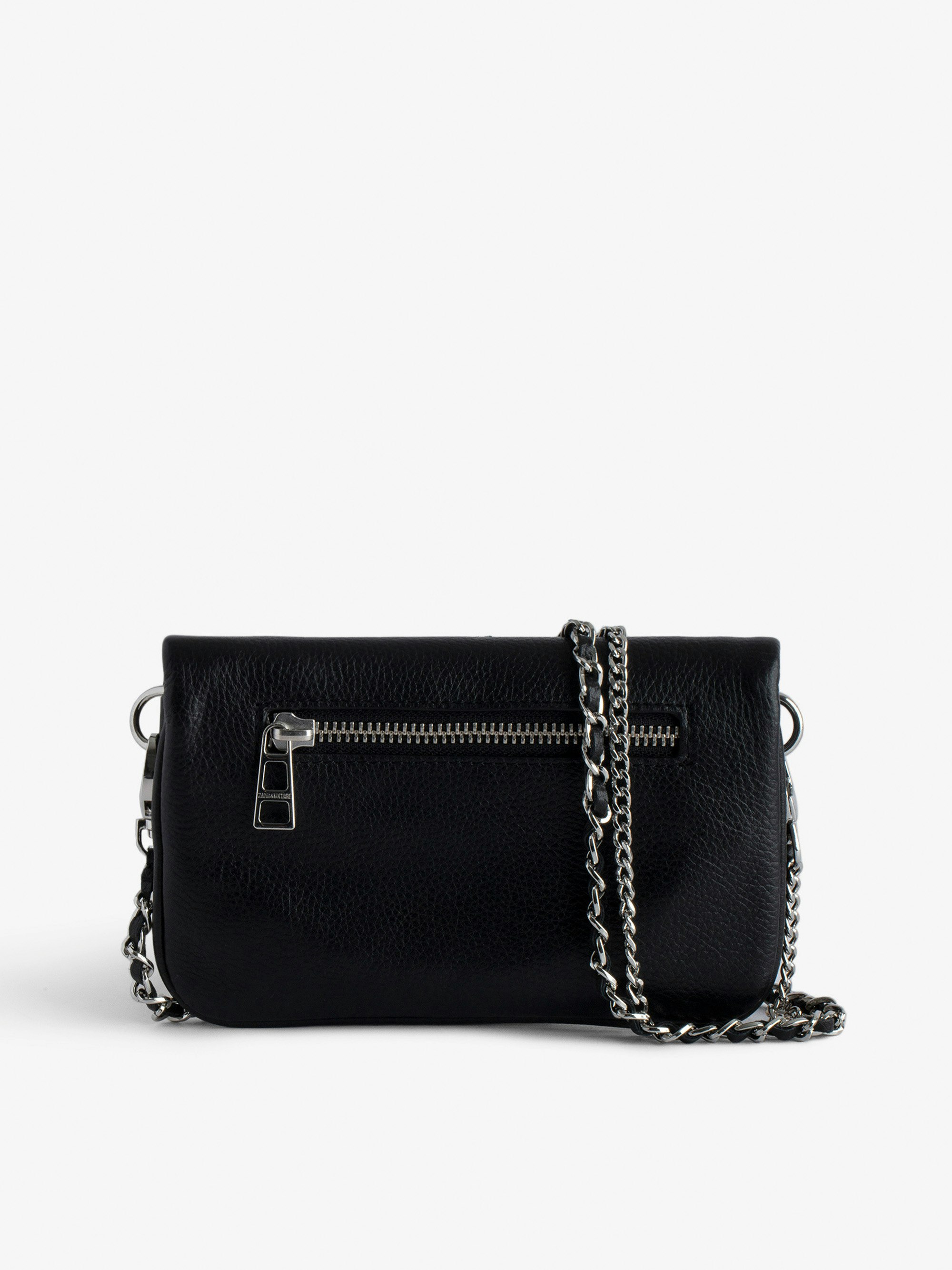 ◆ロックンロールの雰囲気【 Louis Vuitton 】ナノ LV バイカー Rock Nano Pouch Black Leather | Zadig&Voltaire