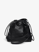 Borsa Rock Today - Borsa in pelle di agnello con tracolla a catena e firma ad ali.