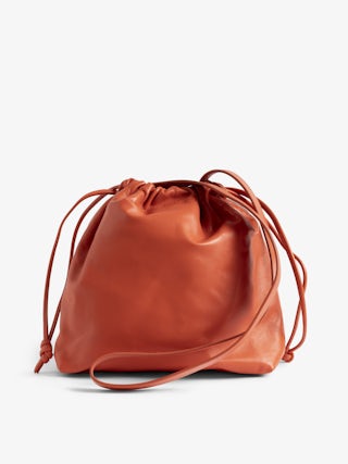 Rock Today Bag - Lambskin leather bag with chain shoulder strap and wings signature.