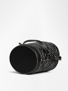 Borsa Z Bucket Monogram - Borsa a secchiello in tela monogram con tracolla regolabile e firma ad ali.