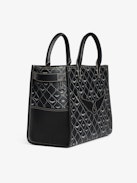 Sac Angel Tote Monogram - Sac cabas en toile monogramme à double anse, bandoulière et signature ailes.
