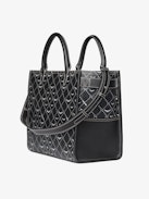 Sac Angel Tote Monogram - Sac cabas en toile monogramme à double anse, bandoulière et signature ailes.
