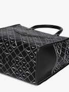 Sac Angel Tote Monogram - Sac cabas en toile monogramme à double anse, bandoulière et signature ailes.