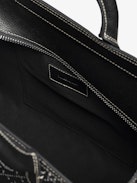 Sac Angel Tote Monogram - Sac cabas en toile monogramme à double anse, bandoulière et signature ailes.
