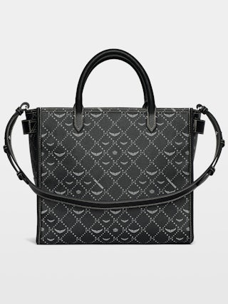 Angel Tote Monogram Bag - Canvas monogram tote bag with double handle, shoulder strap and wing signature.