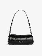 Le Roudoudou Vintage Patent Bag - Patent leather bag with vintage-inspired effect, adjustable shoulder strap and wings signature.