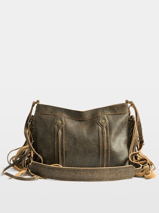 Sunny Moody Fringes Bag - Zadig & Voltaire x EGONlab bring a rebellious twist to bohemian spirit. Crafted in supple brown leather, its cascading fringes and bold attitude move with you. Wear it crossbody or on the shoulder for effortless, untamed style.