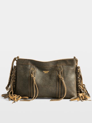 Sunny Moody Fringes Bag - Zadig & Voltaire x EGONlab bring a rebellious twist to bohemian spirit. Crafted in supple brown leather, its cascading fringes and bold attitude move with you. Wear it crossbody or on the shoulder for effortless, untamed style.