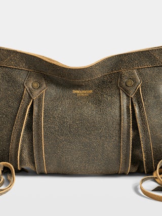 Sunny Moody Fringes Bag - Zadig & Voltaire x EGONlab bring a rebellious twist to bohemian spirit. Crafted in supple brown leather, its cascading fringes and bold attitude move with you. Wear it crossbody or on the shoulder for effortless, untamed style.