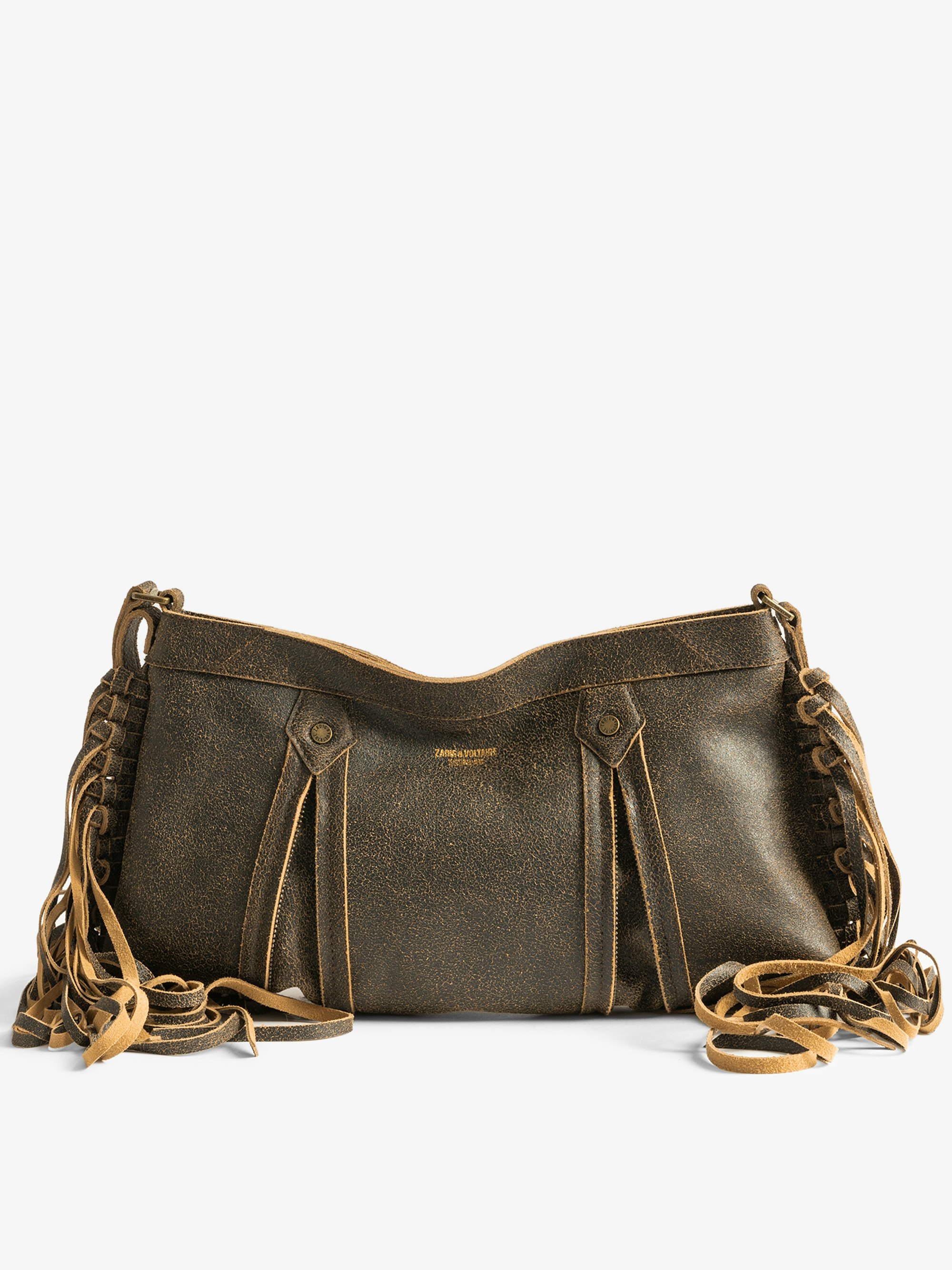 Zadig and Voltaire ショルダーバッグ　本革　ターコイズ Rock Bags | Zadig&Voltaire