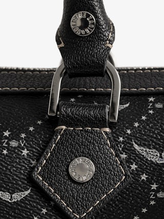 Sac Sunny Medium Vibe Monogram - Sac en toile enduite imprimée monogramme, bandoulière ajustable et poignée en cuir grainé.