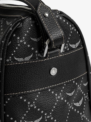 Sac Sunny Medium Vibe Monogram - Sac en toile enduite imprimée monogramme, bandoulière ajustable et poignée en cuir grainé.