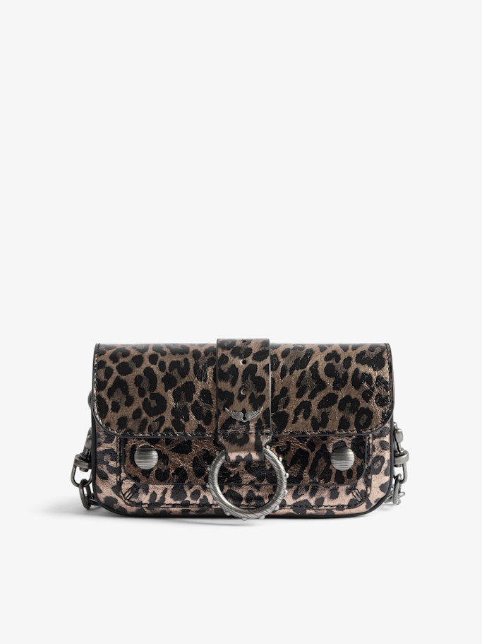 Kate Wallet Metal Leopard Bag