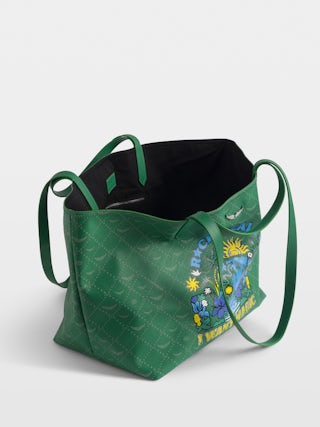 Tasche Z Shopper XL Monogram Tag - Shopper aus Canvas mit Monogramm mit Tags, Doppelhenkel und Signature Wings.