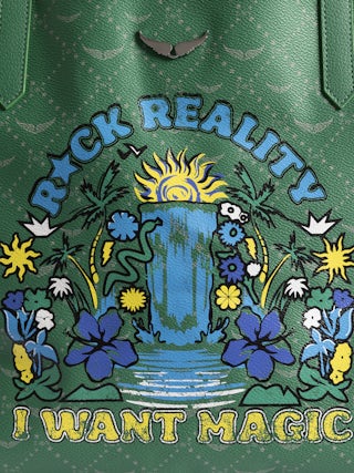 Tasche Z Shopper XL Monogram Tag - Shopper aus Canvas mit Monogramm mit Tags, Doppelhenkel und Signature Wings.