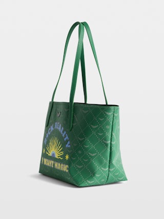 Bag Z Shopper Monogram Tag - Shopper bag in ZV monogram canvas with tag motifs and signature wings.