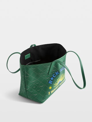 Bag Z Shopper Monogram Tag - Shopper bag in ZV monogram canvas with tag motifs and signature wings.