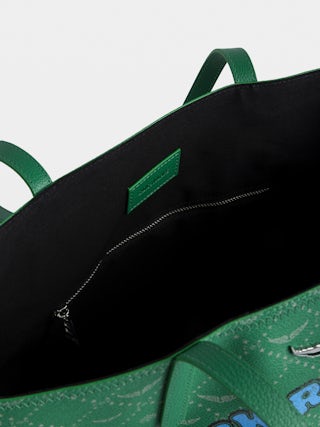 Bag Z Shopper Monogram Tag - Shopper bag in ZV monogram canvas with tag motifs and signature wings.