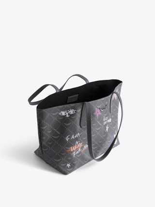 Bag Z Shopper Monogram Tag - Shopper bag in monogram canvas and tags with signature wings.